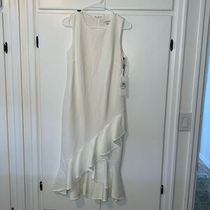 Calvin Klein white dress